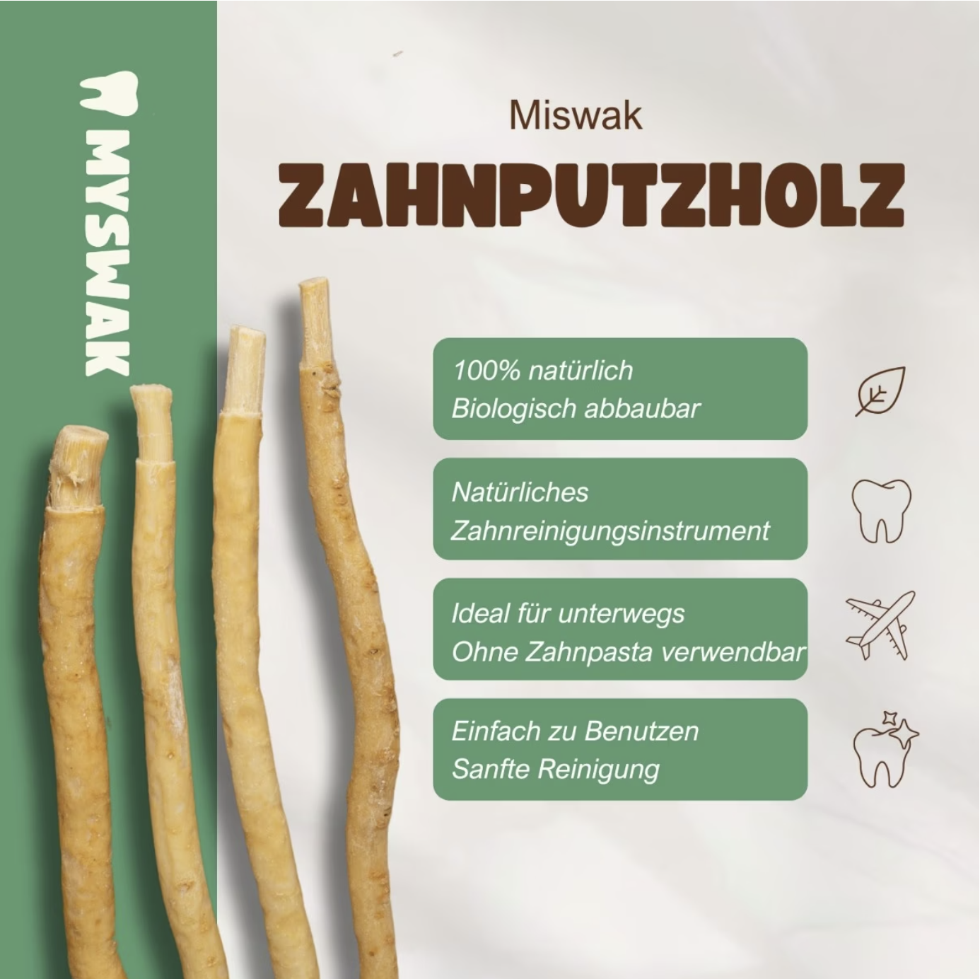 Miswak naturel